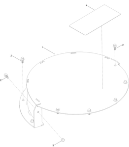 HD Vac Bagger Blower Cover Kit Assembly No 140-5036