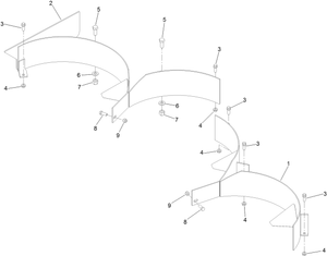 Toro 140-8017 60 in. Recycler Kit Parts Diagram