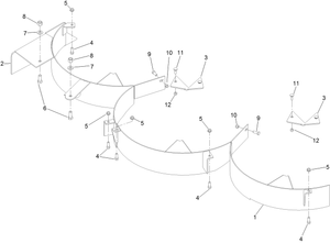 Toro 140-8018 72 in. Recycler Kit Parts Diagram