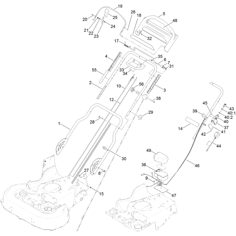 Handle and Electrical Assembly