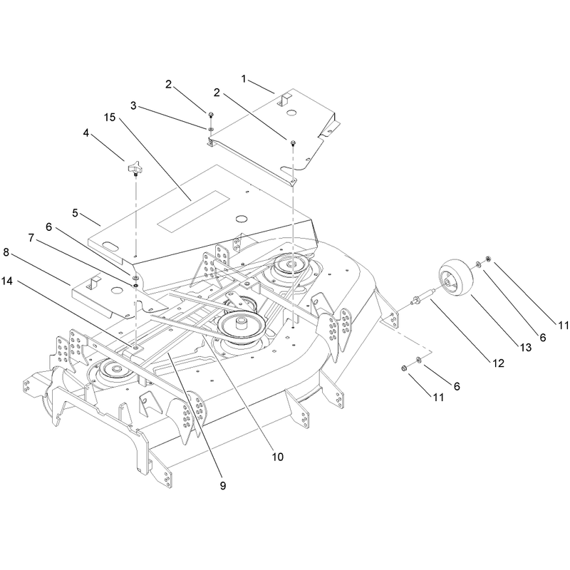 Cover and Gage Wheel Assembly