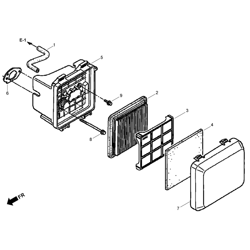 Air Cleaner Assembly Honda GSV190LA-A3T