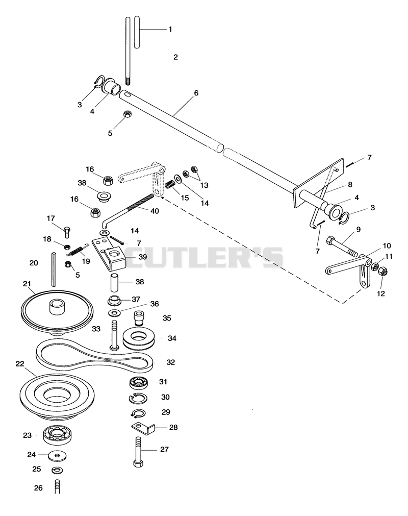 PTO CLUTCH LINKAGE