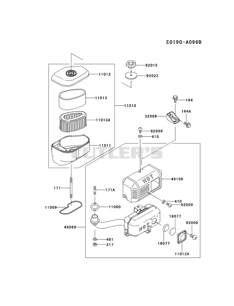 AIR-FILTER/MUFFLER