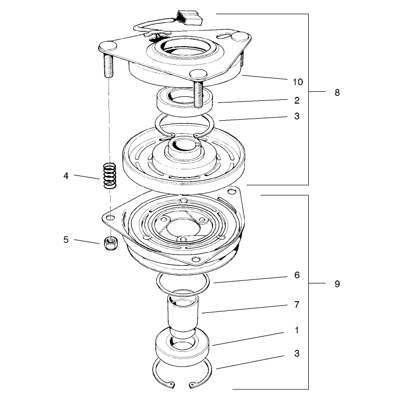 Clutch Assembly No 54-3200