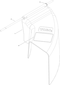 Side Discharge Deflector Kit No 144-0242