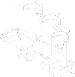 Toro 144-0387 *OBS* Recycler Kit-52 in. Parts Diagram