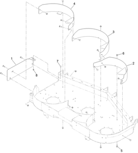 Toro 144-0388 *OBS* Recycler Kit-60 in. Parts Diagram