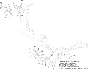 Trimmer Mount Assembly No 144-2665