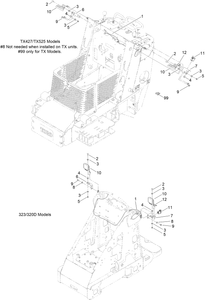 Toro 144-7101 Light Kit Parts Diagram
