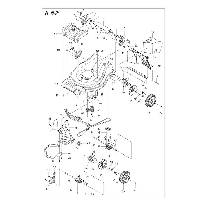 MOWER DECK / CUTTING DECK