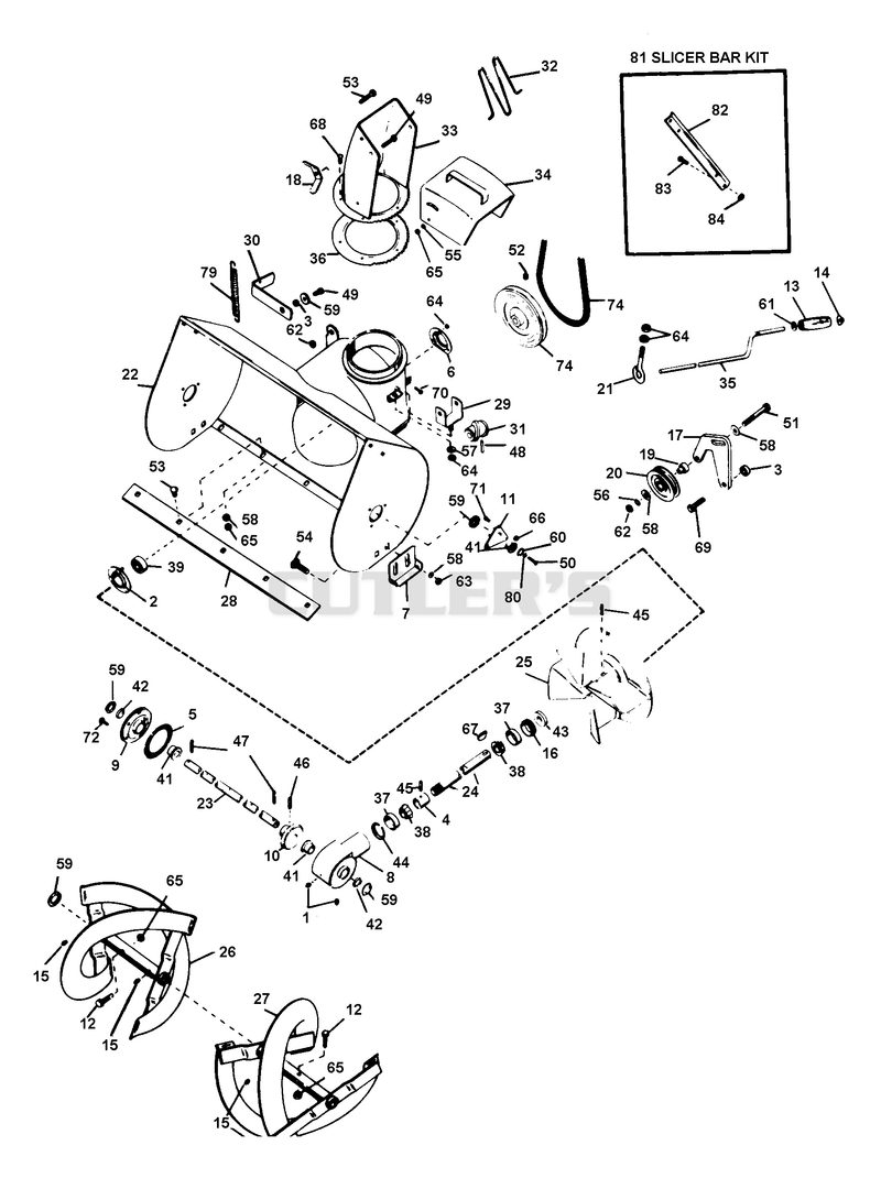 BLOWER PARTS LIST