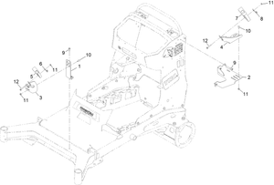 Trimmer Mount Kit Assembly No 145-3530