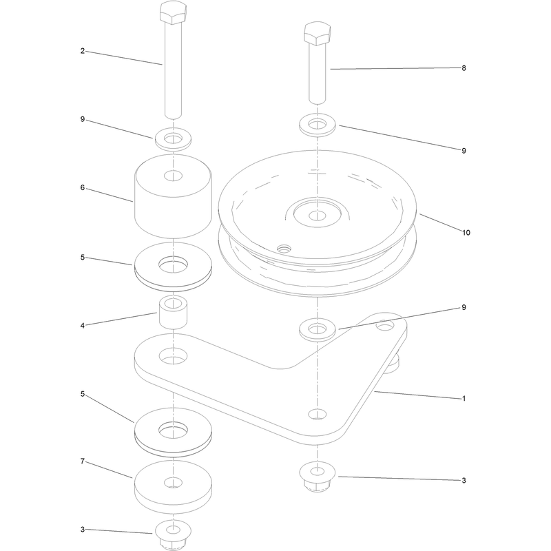 Pump Idler Assembly No 117-7685