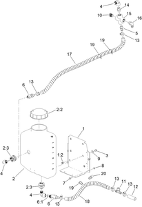 7 Gallon Auxiliary Tank Kit Assembly No 146-0603