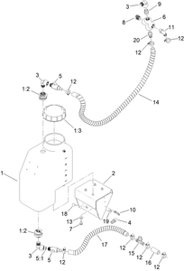 7 Gallon Auxiliary Tank Kit Assembly No 146-0606