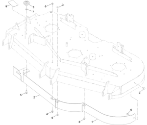 Toro 147-7362 Kit-baffle, Turbo Force [60] Parts Diagram