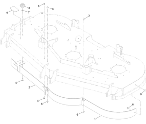 Toro 147-7363 Kit-baffle, Turbo Force [72] Parts Diagram