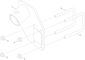 Jack Mount Kit Assembly No 147-8836