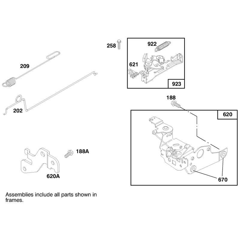 Engine Briggs and Stratton Model 12f802-0650-01