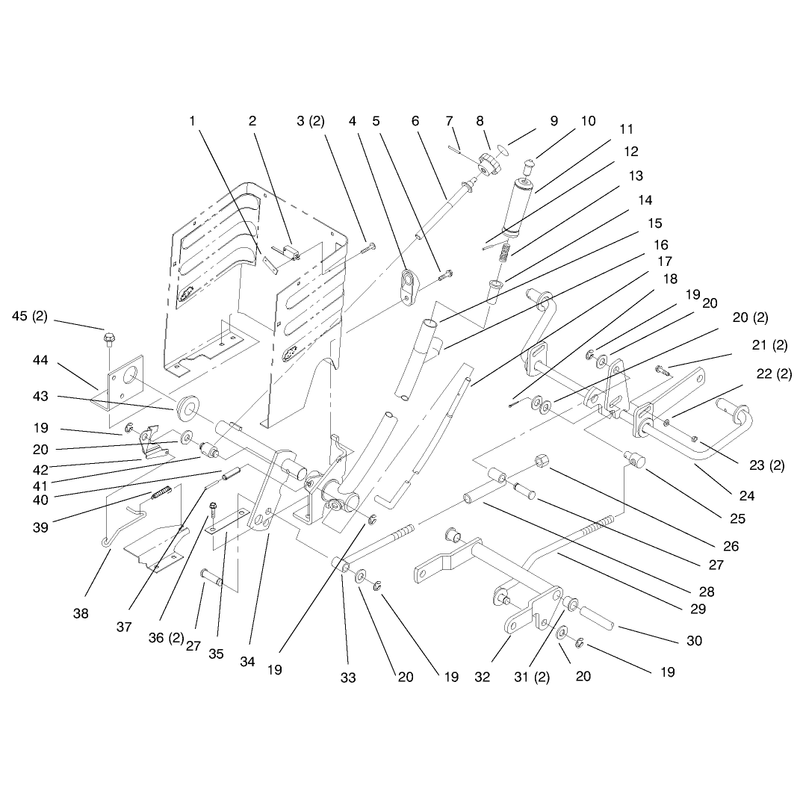 Lift Lever and Height of Cut