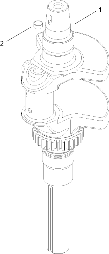 Crankshaft Assembly Kohler SV720 0017