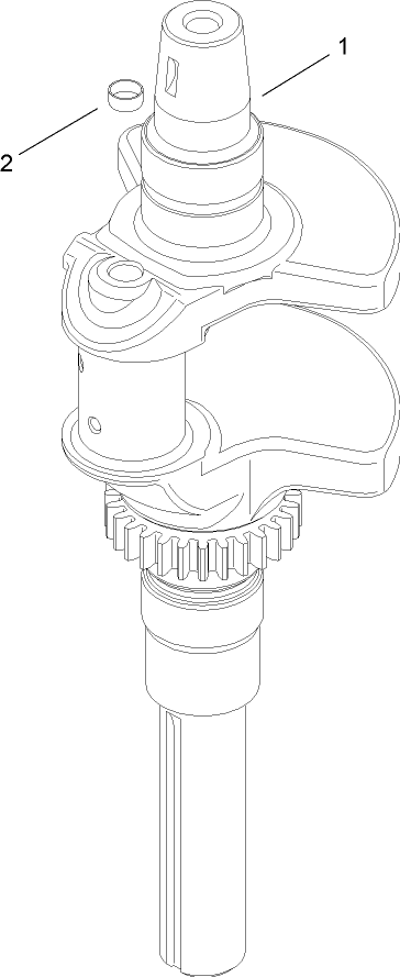Crankshaft Assembly Kohler SV730 0018