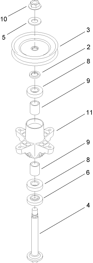 Spindle Assembly No 112 6024