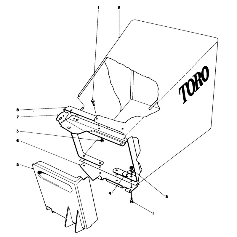 Grass Bag Assembly
