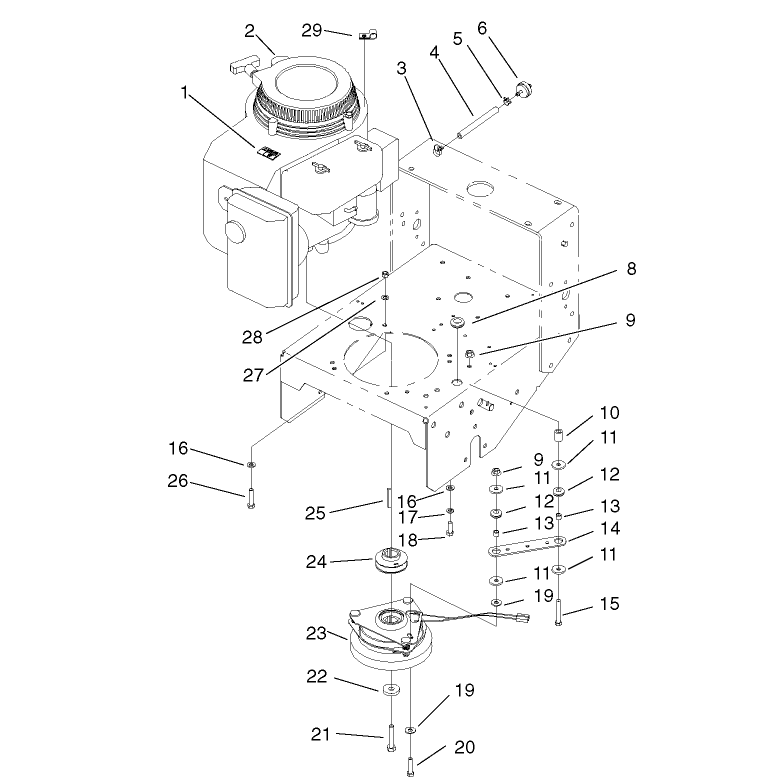 Engine Clutch Assembly
