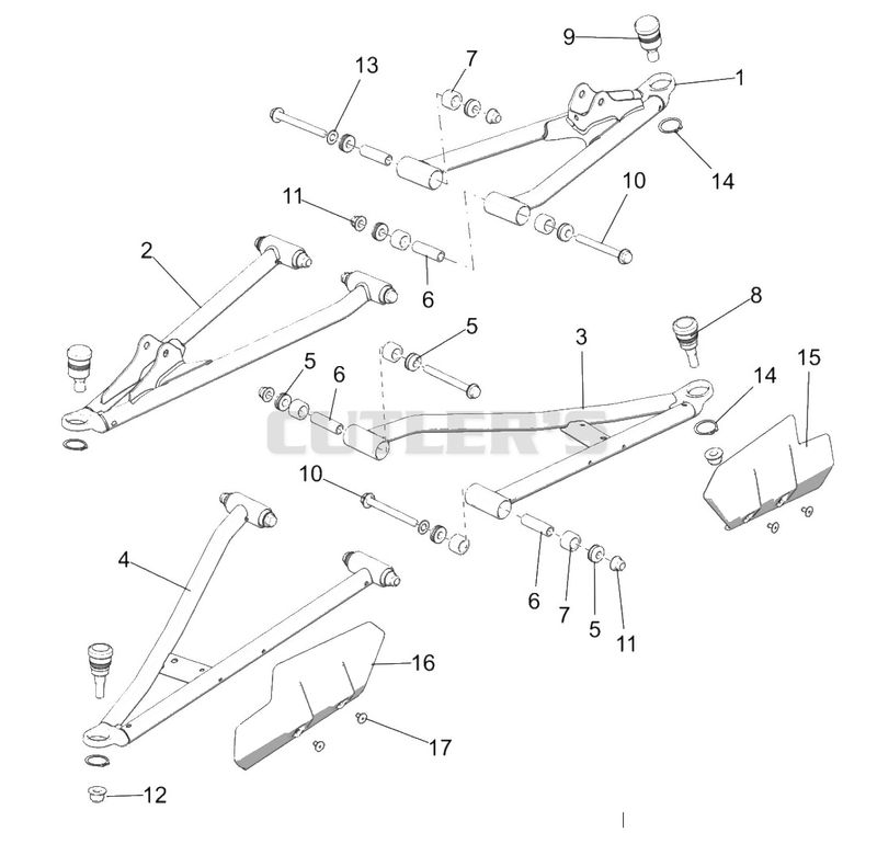 Suspension, Front