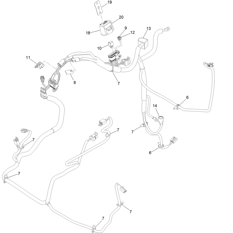 Wire Harness Assembly No. 126-5875