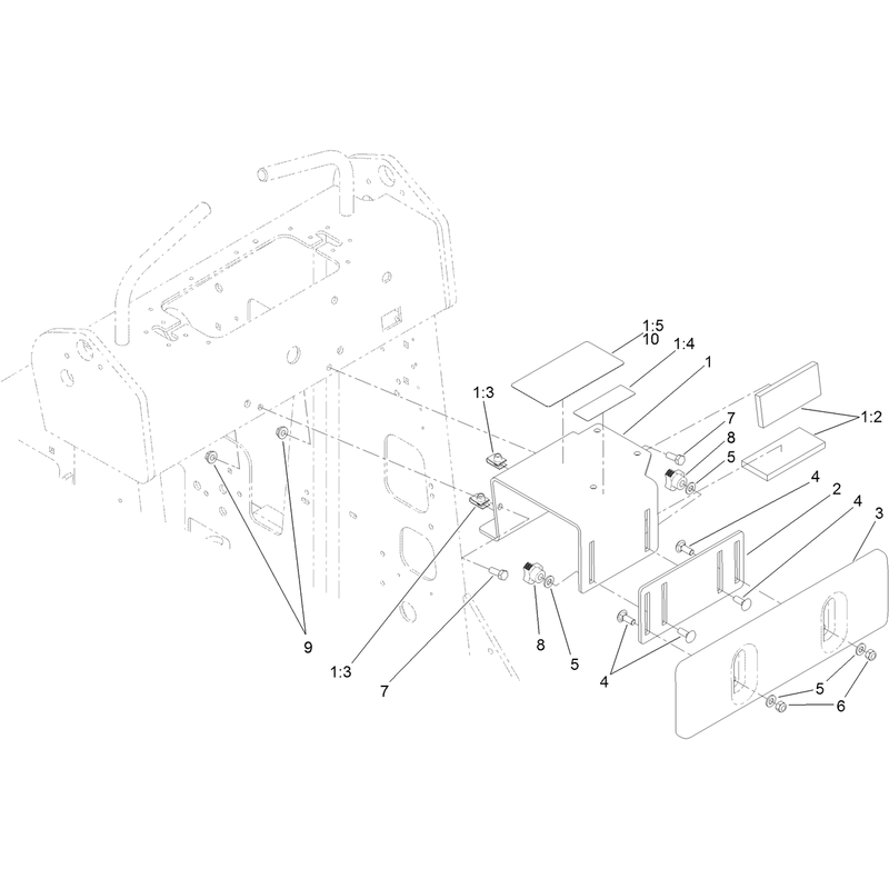 Thigh Support Assembly