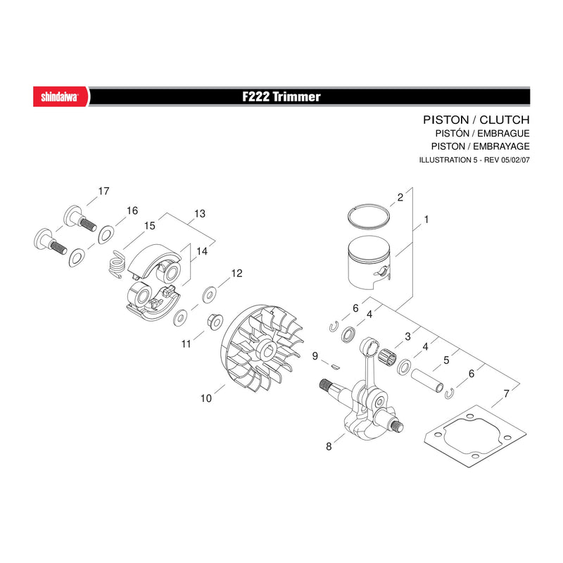 PISTON / CLUTCH