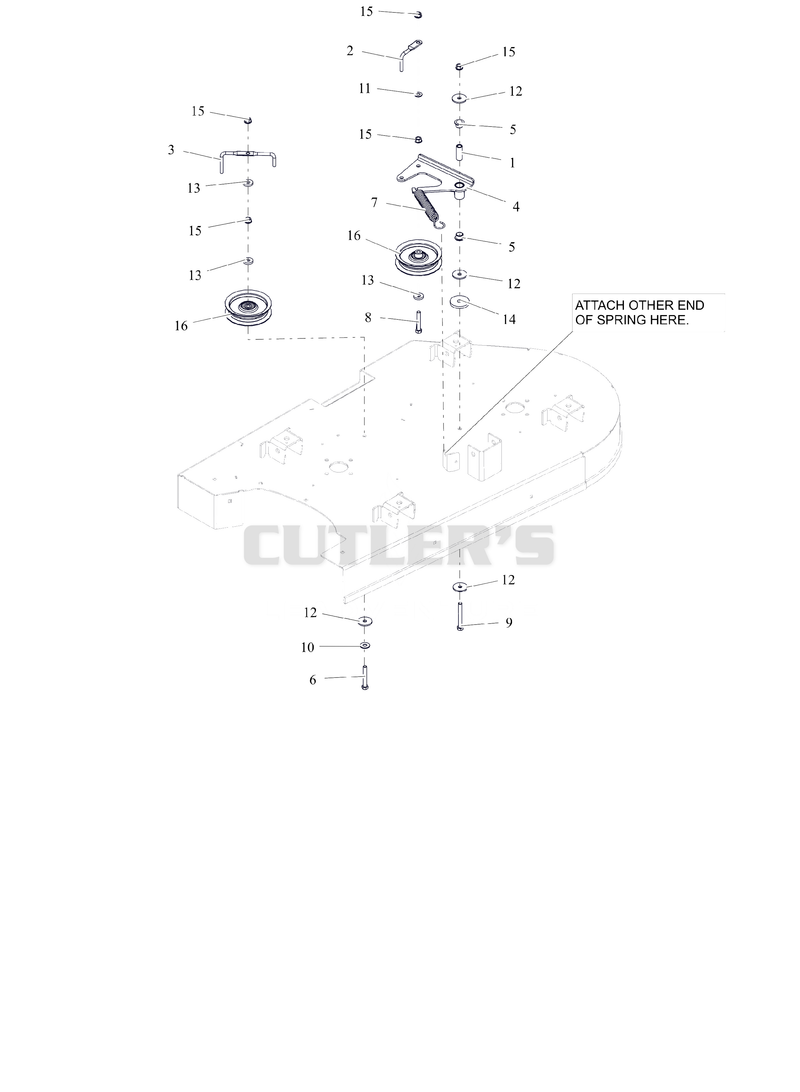 Idlers and Sheaves - 42"