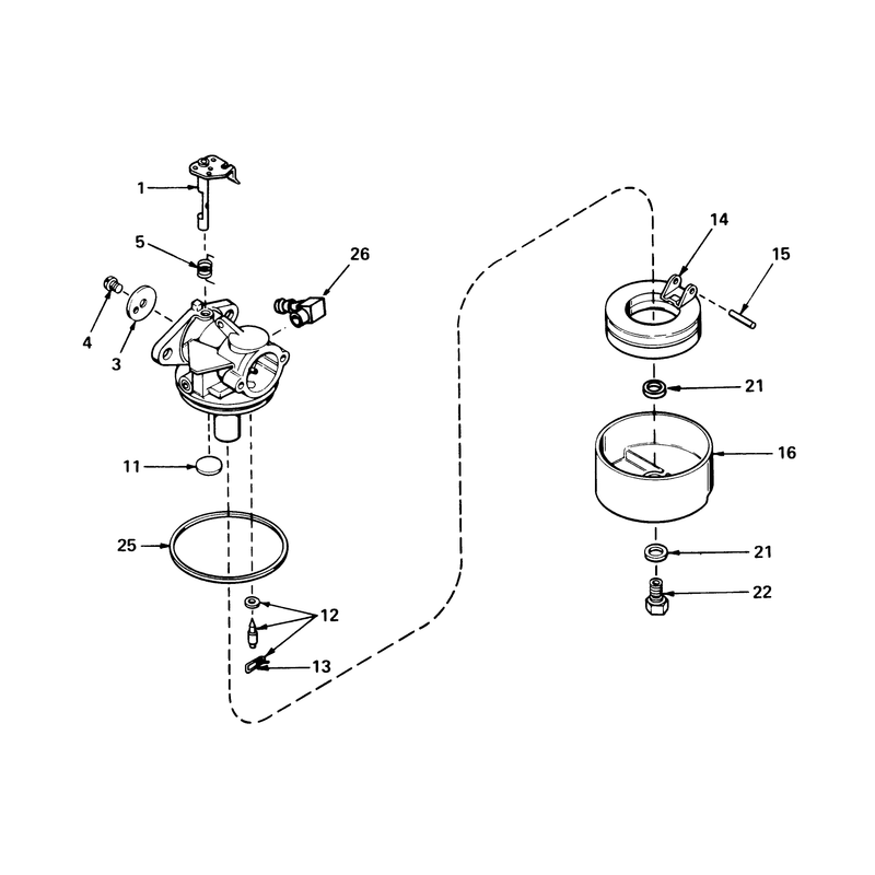 Carburetor No 631784a Mower Model No 21647 and 21727engine Nos Tnt 100-10055a and Tnt 100-10056a