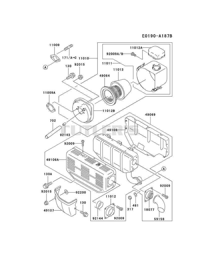 AIR-FILTER/MUFFLER