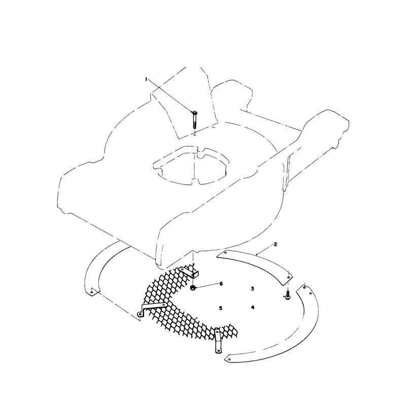 Leaf Shredder Kit No 59100 Optional
