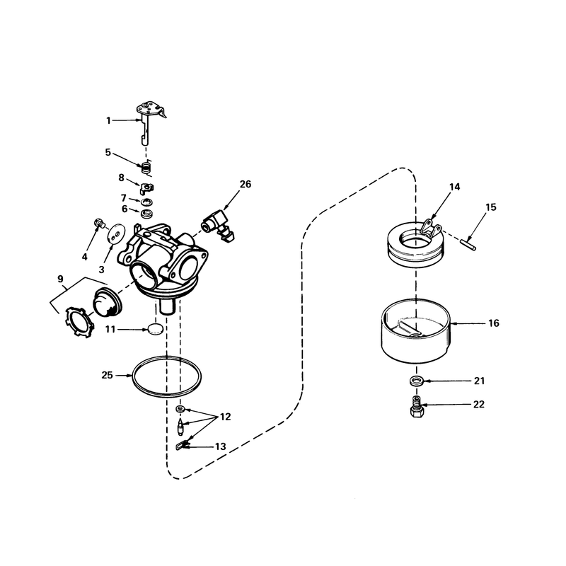 Carburetor No 632050