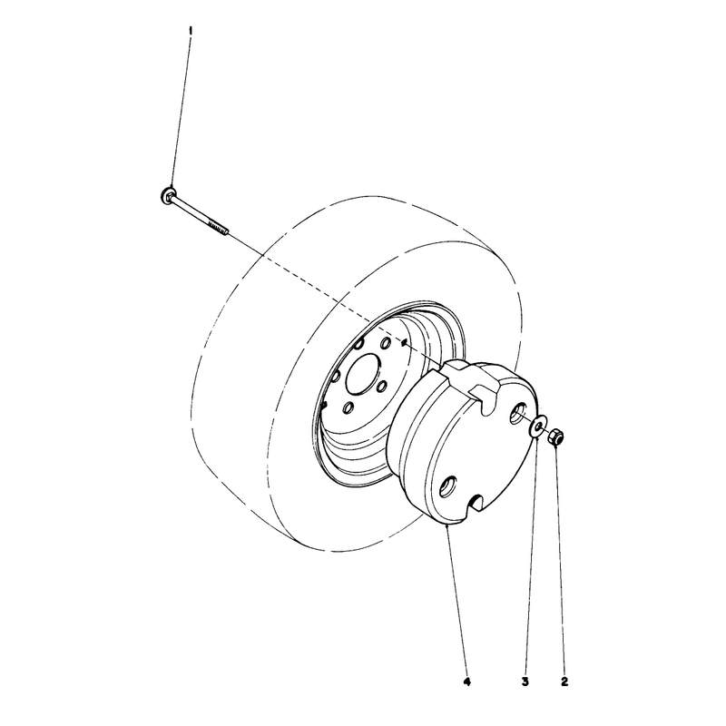 Wheel Weight Kit No 30762 Optional