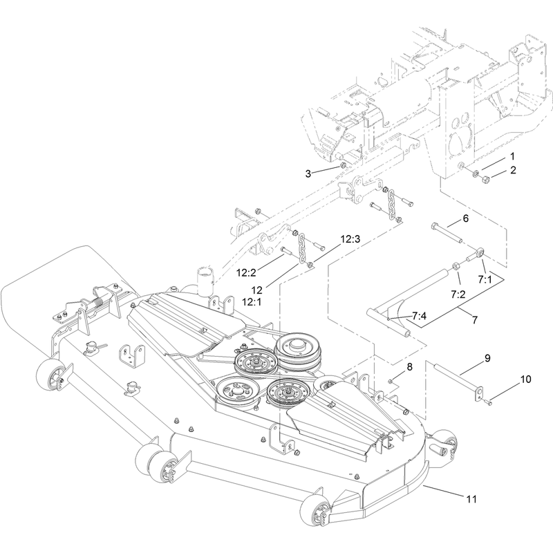 Deck Connection Assembly