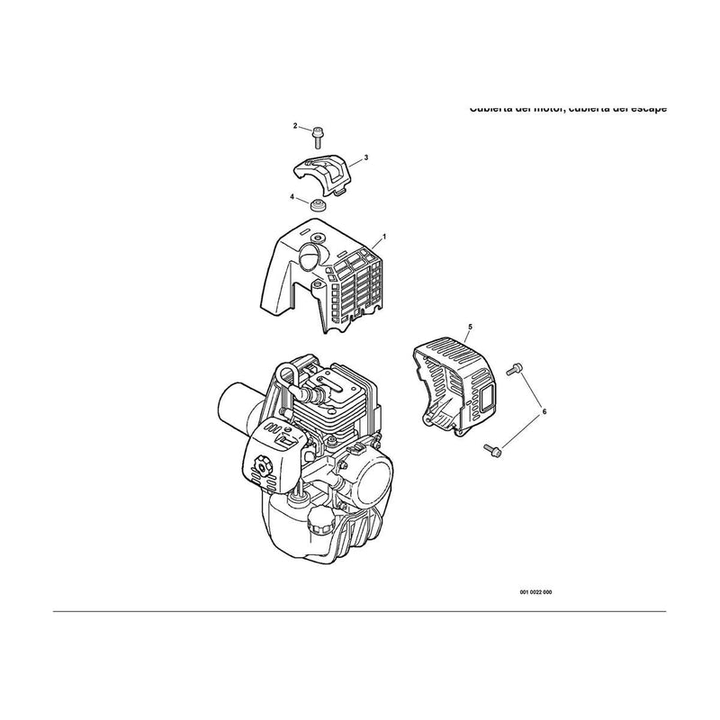 Engine Cover, Exhaust Cover