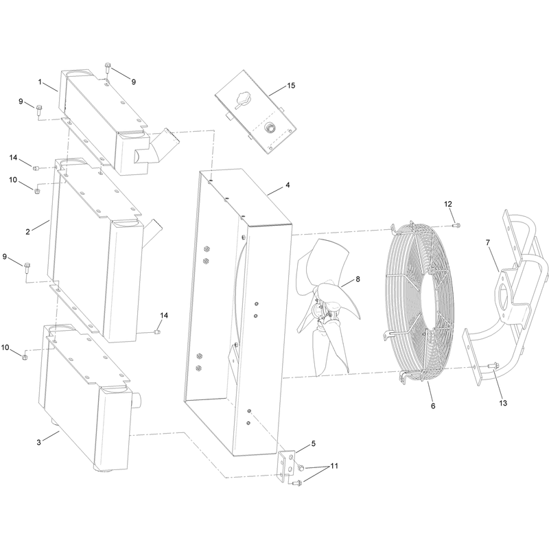 Cooler Assembly No. 127-0943