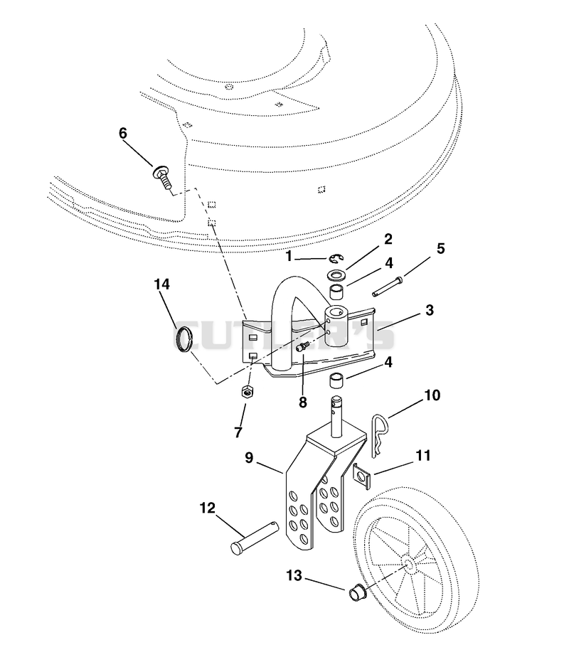 Swivel Wheels And Brackets
