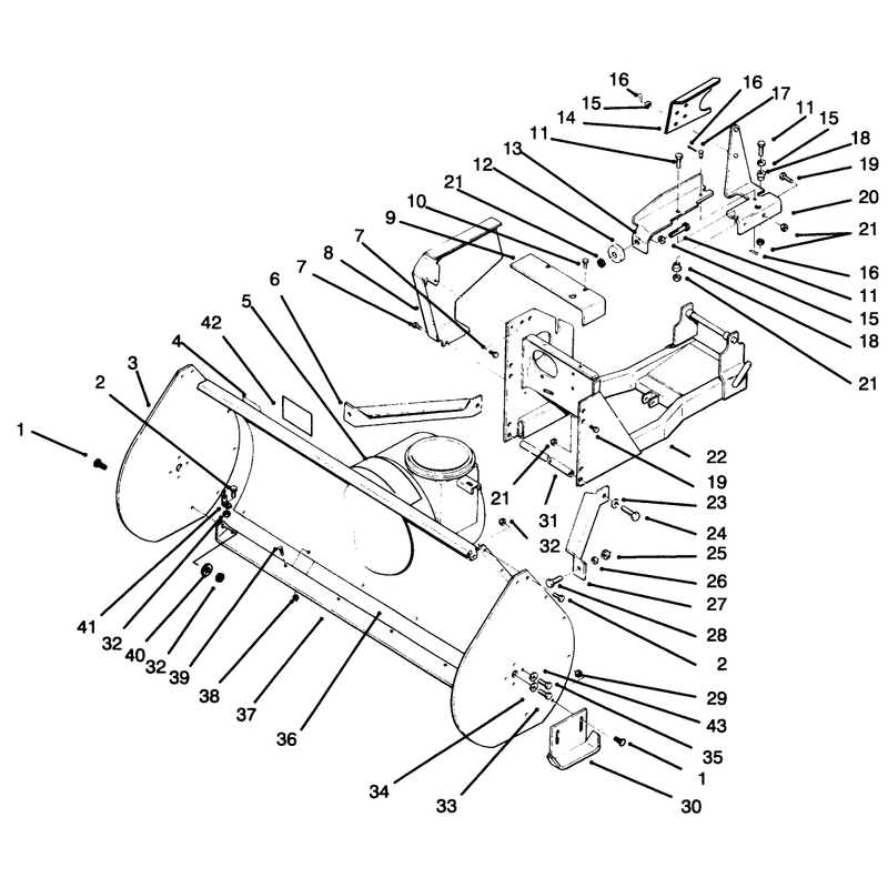 Auger Housing Assembly