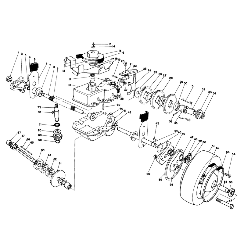 Gear Case Assembly Model 22020