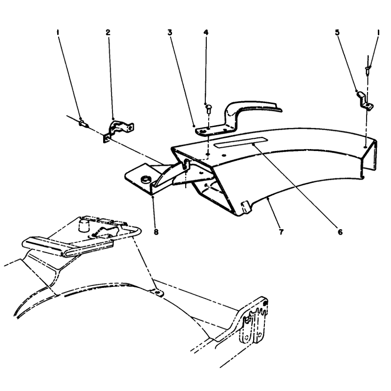 Side Discharge Chute Model No 59110 Optional