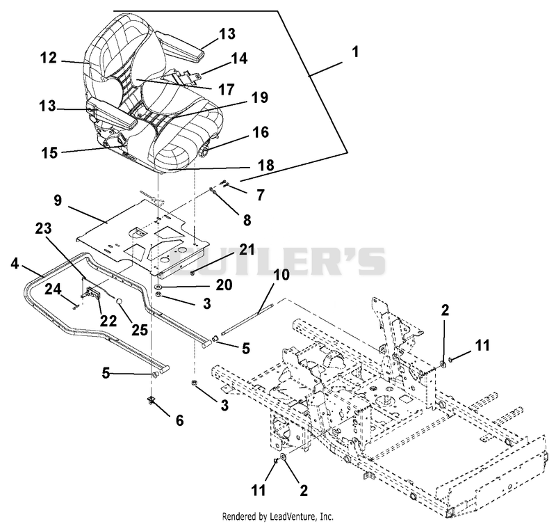 Seat And Hood Frame