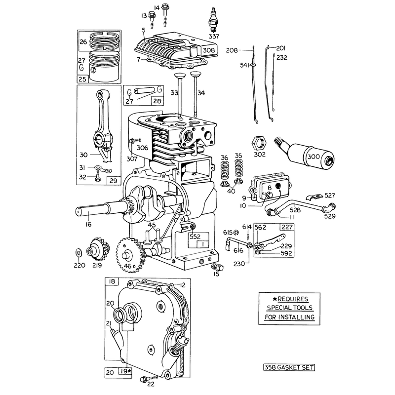 Engine Model No 130202 Type 0492 Briggs and Stratton