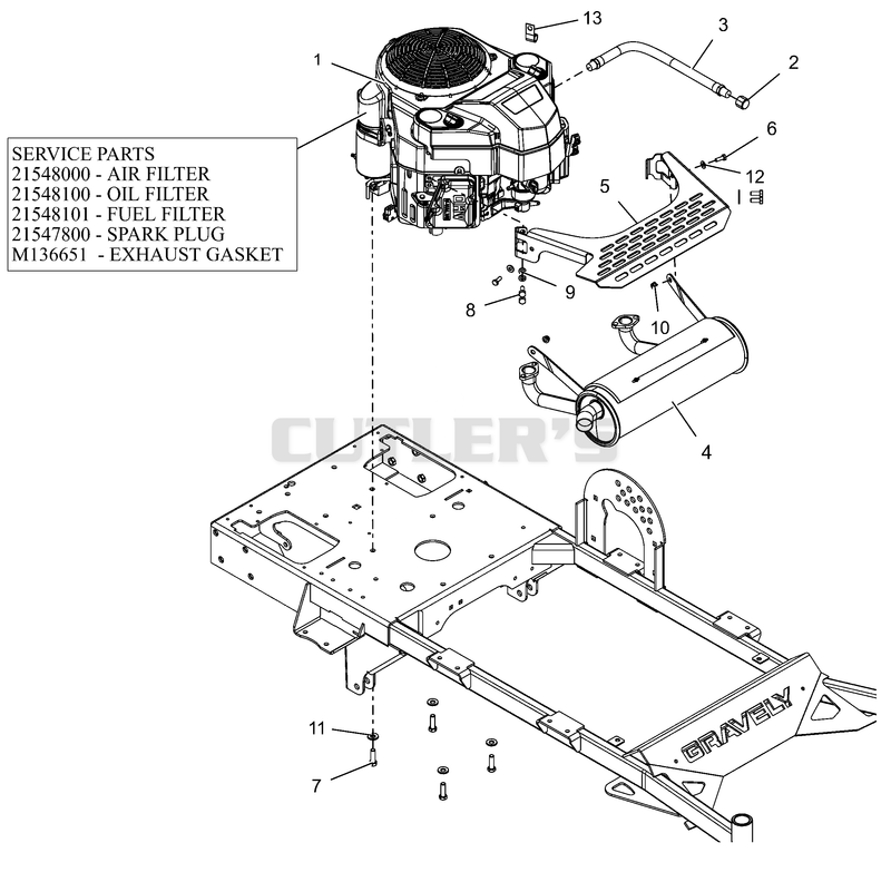 Engine - Kawasaki FS481